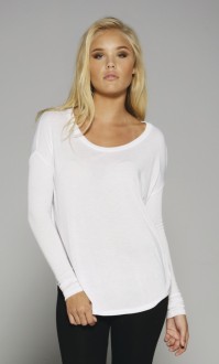 Ladies flowy t-shirt