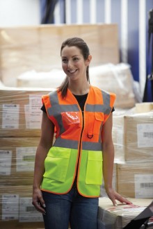 Hi Vis executive waistcoat