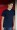 Deep Navy V-neck tee