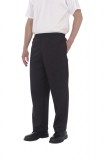 Black chef trousers
