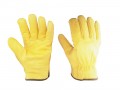 Lined leather driving gloves