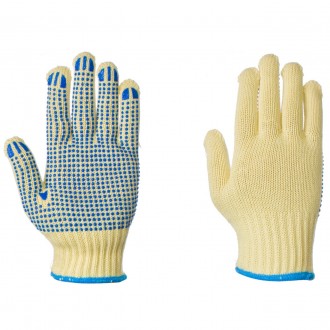 Kevlar PVC Dot Glove