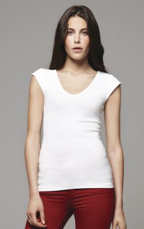 Ladies v-neck t-shirt