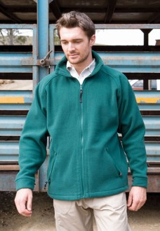 Heavyweight fleece jacket