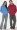 Carolina Blue & Cardinal - GD054