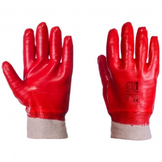 PVC full dip glove