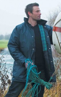 Navy Blue Forest Jacket