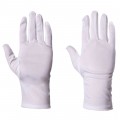 Polyester inspection gloves